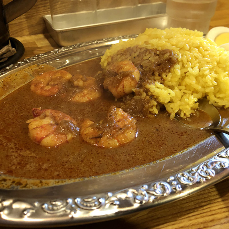 エビカリー（ゆで卵付き）(カルータラ)