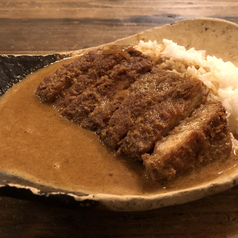 カツ入りチャパティごはん(小麦粉 （コムギコ）)