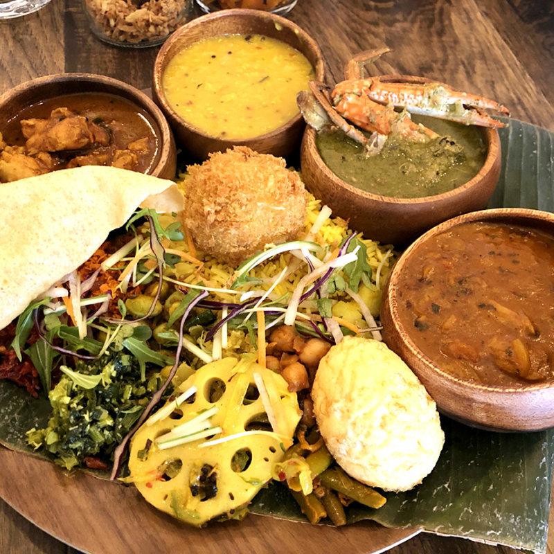 おもてなしプレート(ピースカレー)