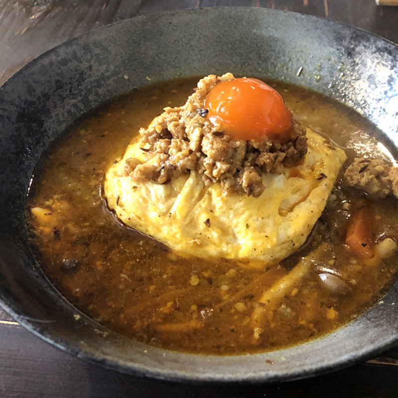 鶏親子スープカレー 正月バージョン(wacca （輪っ家）)