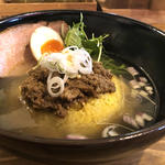 鶏清湯×さんまお出汁のメンマキーマスープカレー(しお)