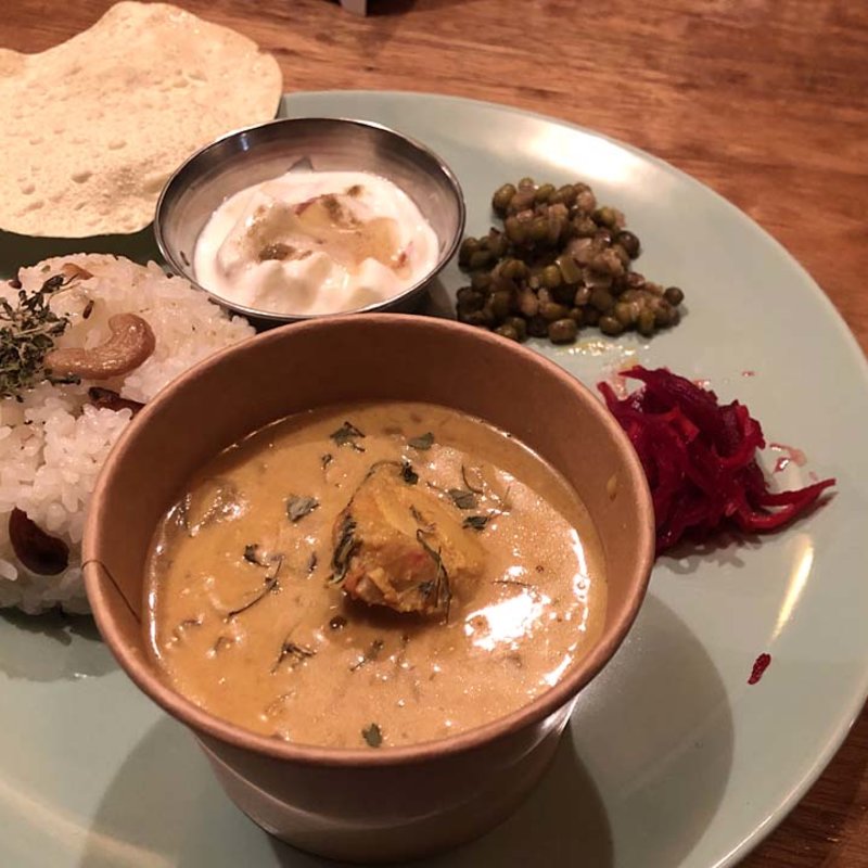 お魚カレープレート(間借りカレー屋 KWC)