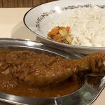 Murgh curry(チキンレッグ1本カレー)