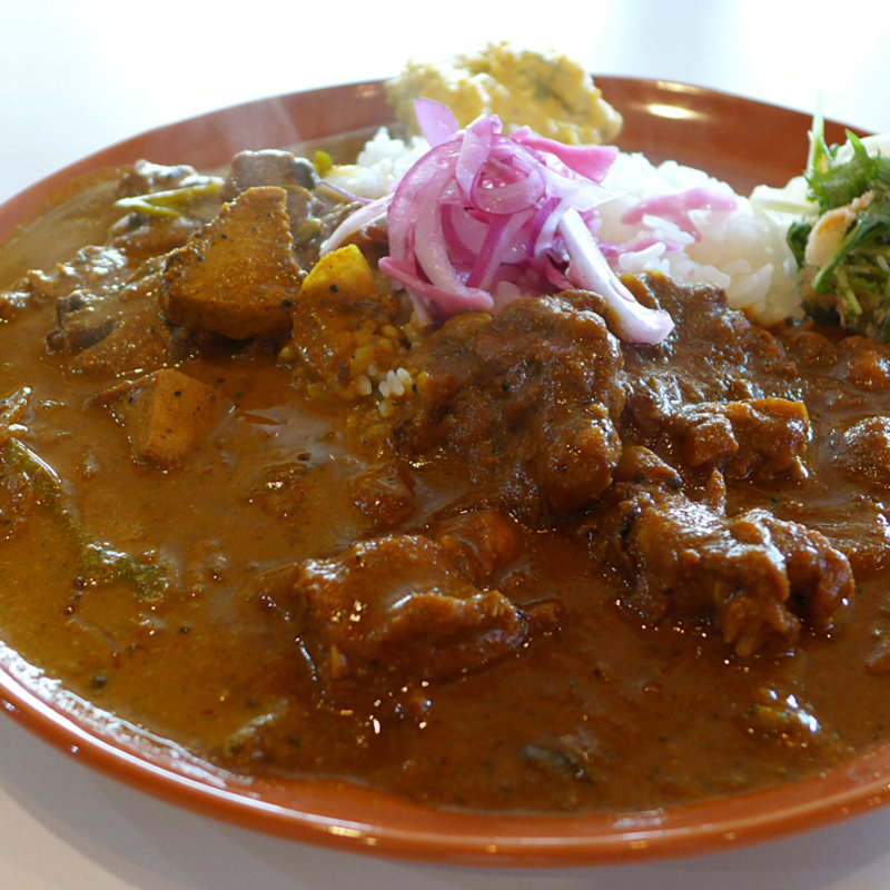 あいがけ(トリナンコツmix＆カツオ)(curry shop pimer(パイマー))