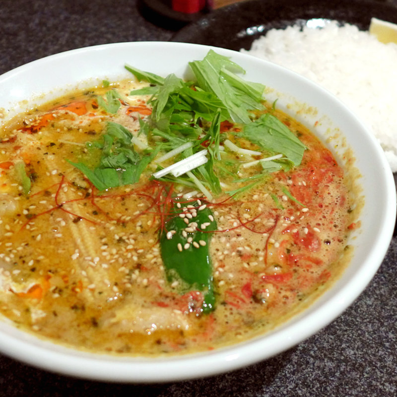 スープカレー(シマチョウ/エビスープ/5辛)(フジヤマ コウタ （Fuji-yama Kohta）)