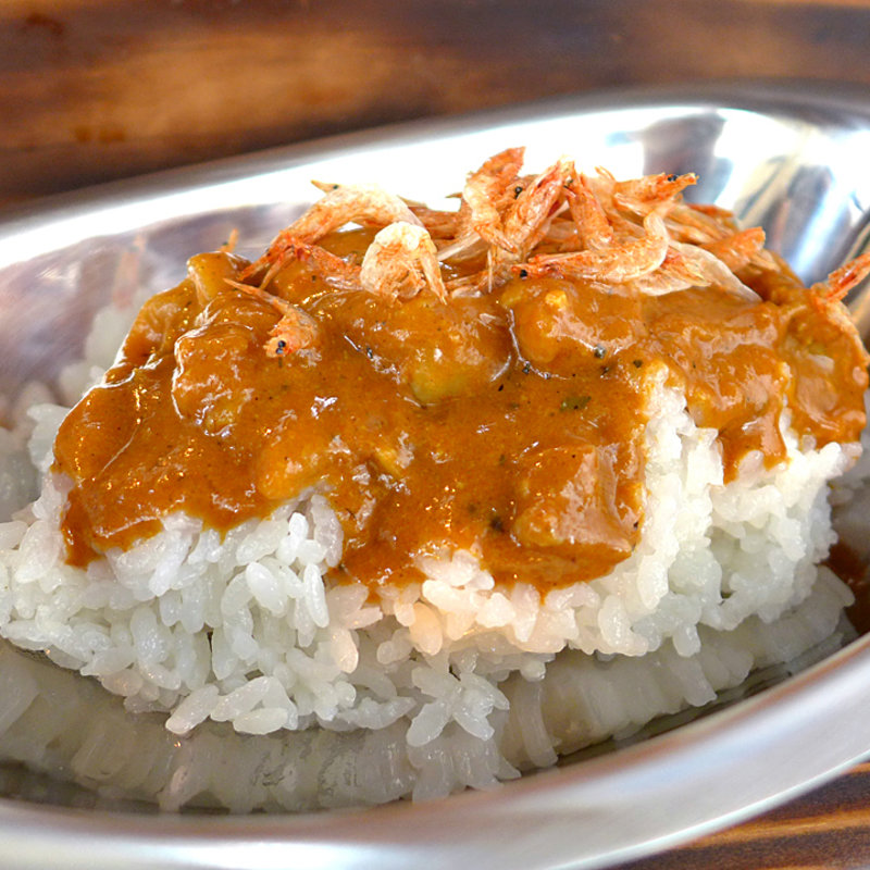 海老チキンカレー(おでん屋台 蝶柳(ちょうりゅう))