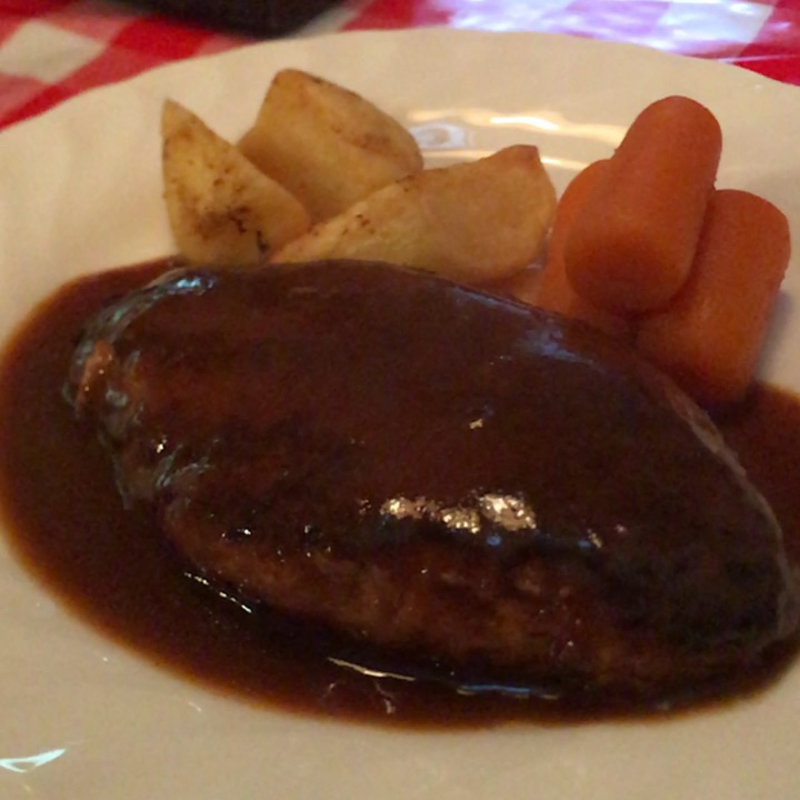 ハンバーグステーキ(ビストロ・ド・ラパン)