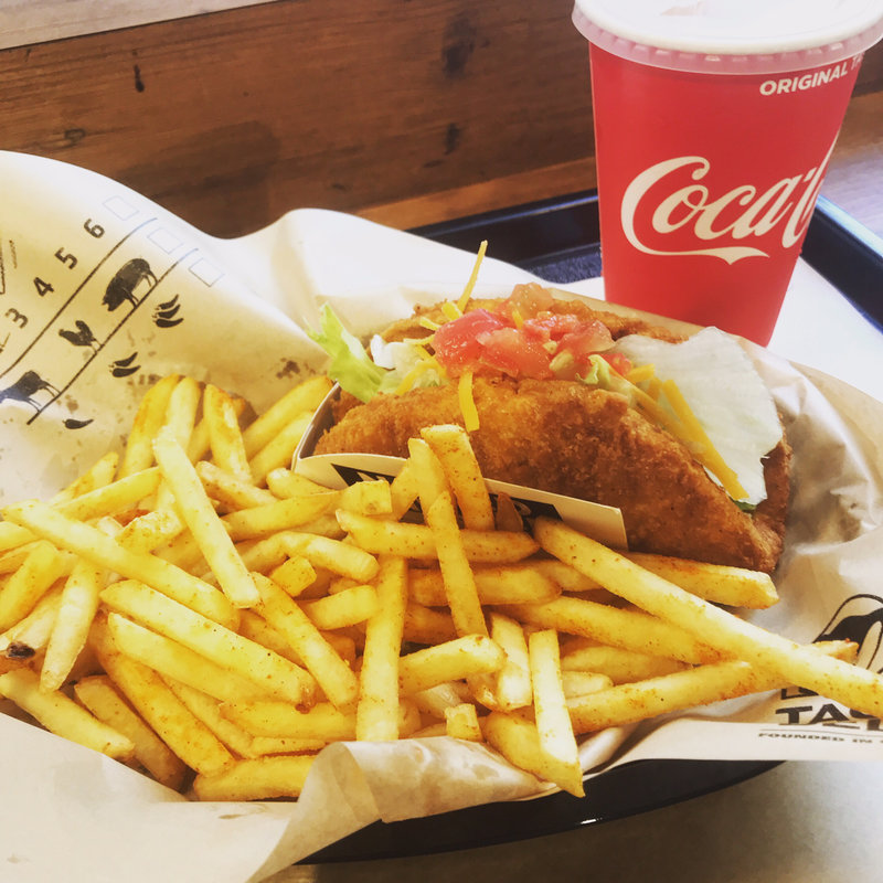 ネイキッドチキンタコ コンボ(タコベル 神保町店)