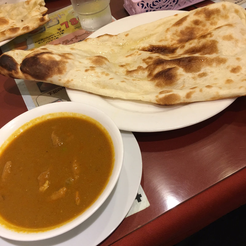 日替わりカレーセット(ポークドピアザ)(インドキッチン)