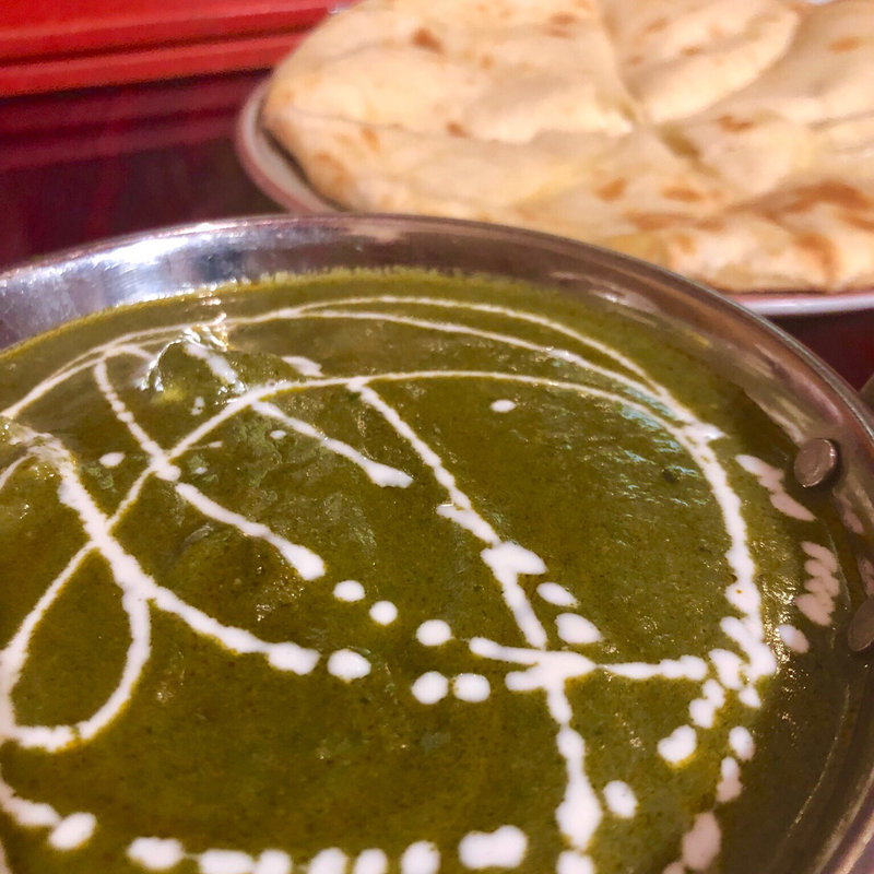 ほうれん草のチキンカレー(ミラン中野店)