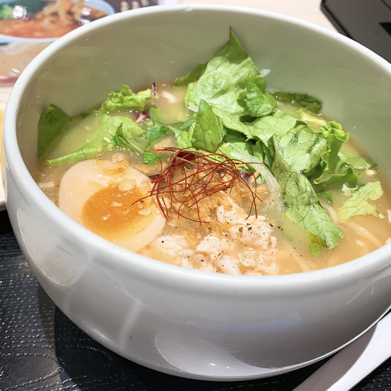 鶏白湯塩そば(自由が丘 蔭山 阿倍野店)