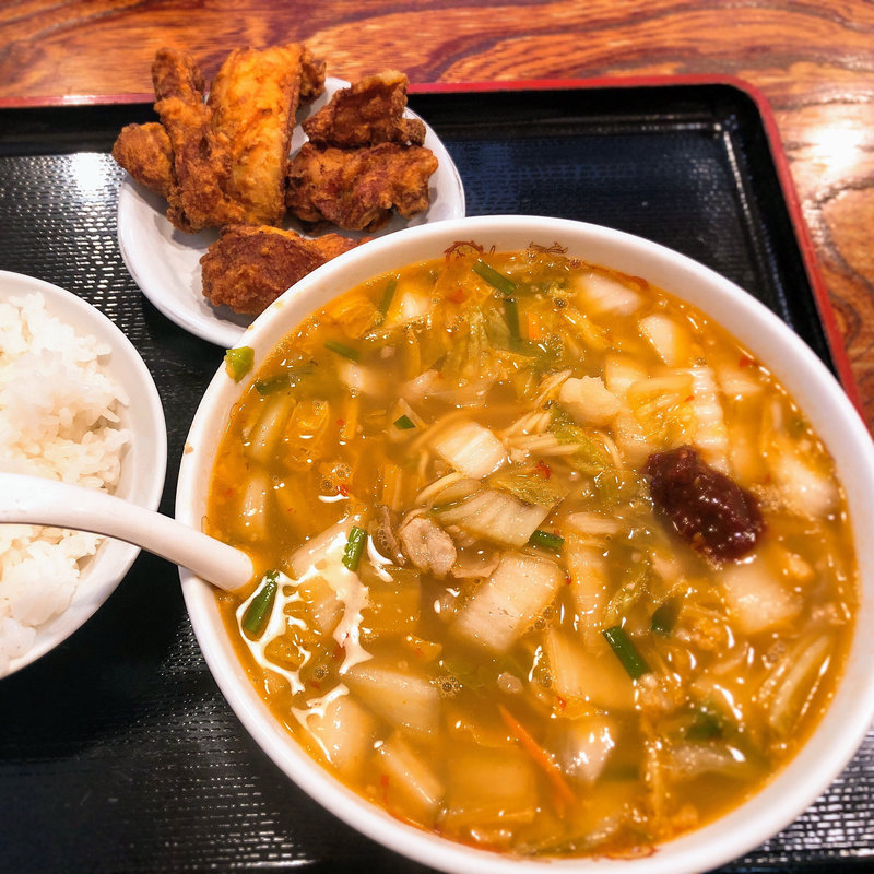 スタミナラーメン定食(天理スタミナラーメン 東花園店)