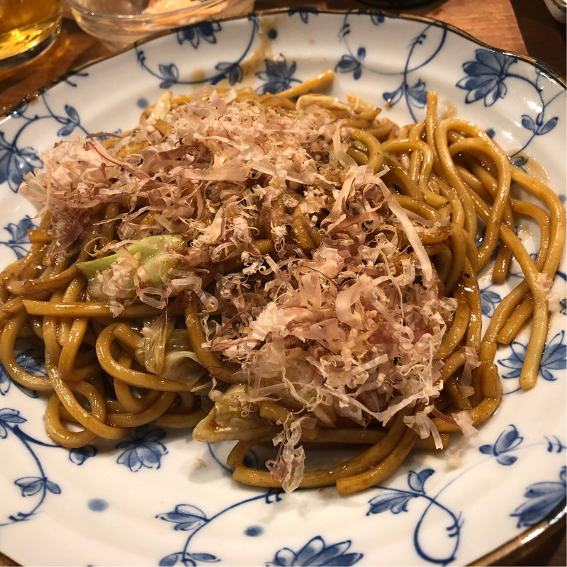 ヘルメスソースのやきそば(徳田酒店 第4ビルB2店)