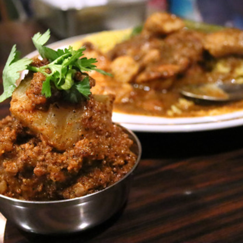 マトン挽肉と大根のキーマ(カレーの店 マボロシ )