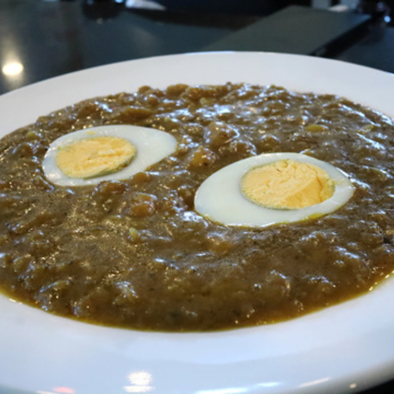 玉子と豆のカレー(インターナショナルビレッジ)