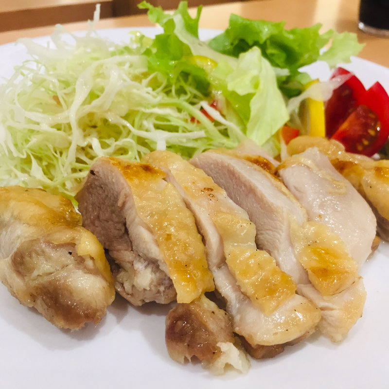 桜島灰干しチキンステーキ定食(せいせん )