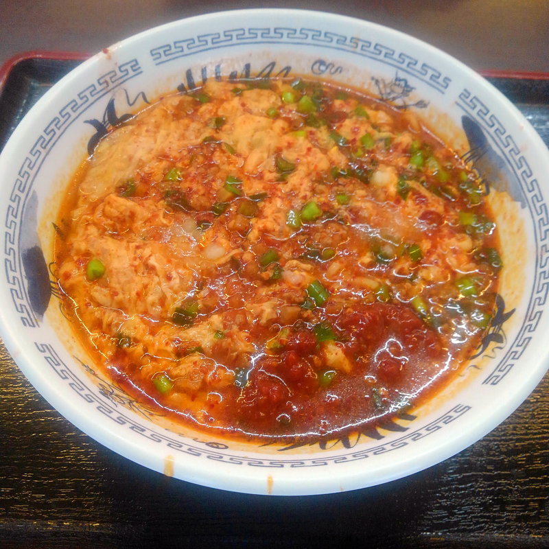 あかたまラーメン(にんたまラーメン 金ヶ崎店)