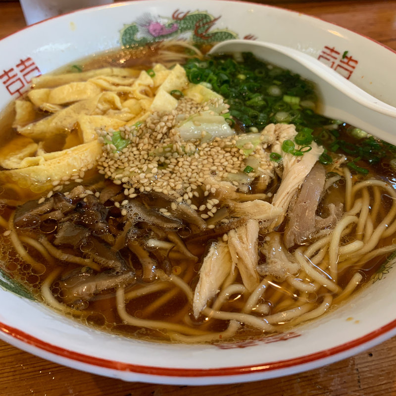 鶏飯ラーメン(てっちゃん 龍郷店 )