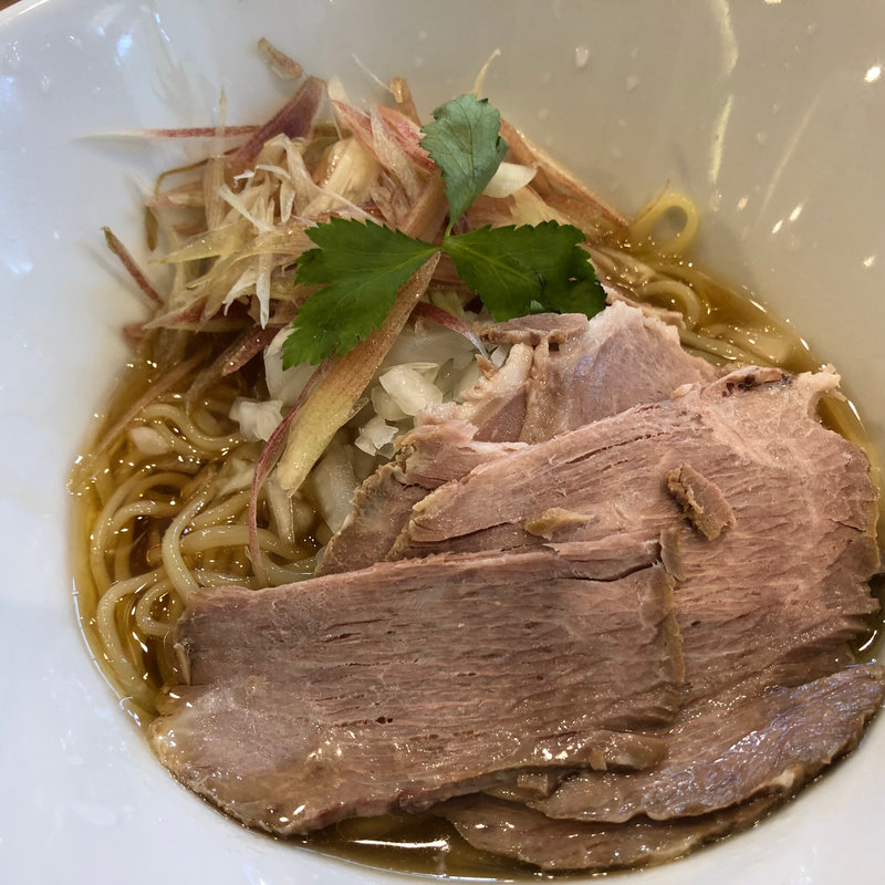 鯛煮干し冷やしラーメン(しゃかりき京阪モール守口店)