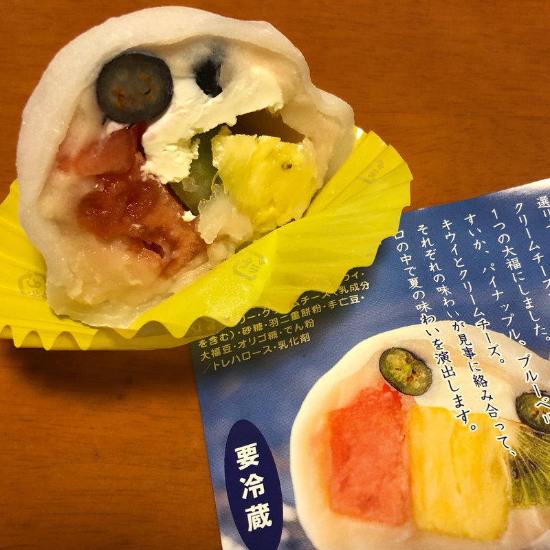夏のフルーツミックス大福(夢菓房 たから （ゆめかぼう たから）)