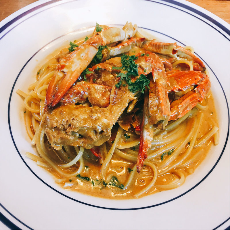 渡り蟹のリングイーネ(CAFE M （カフェ エム）)