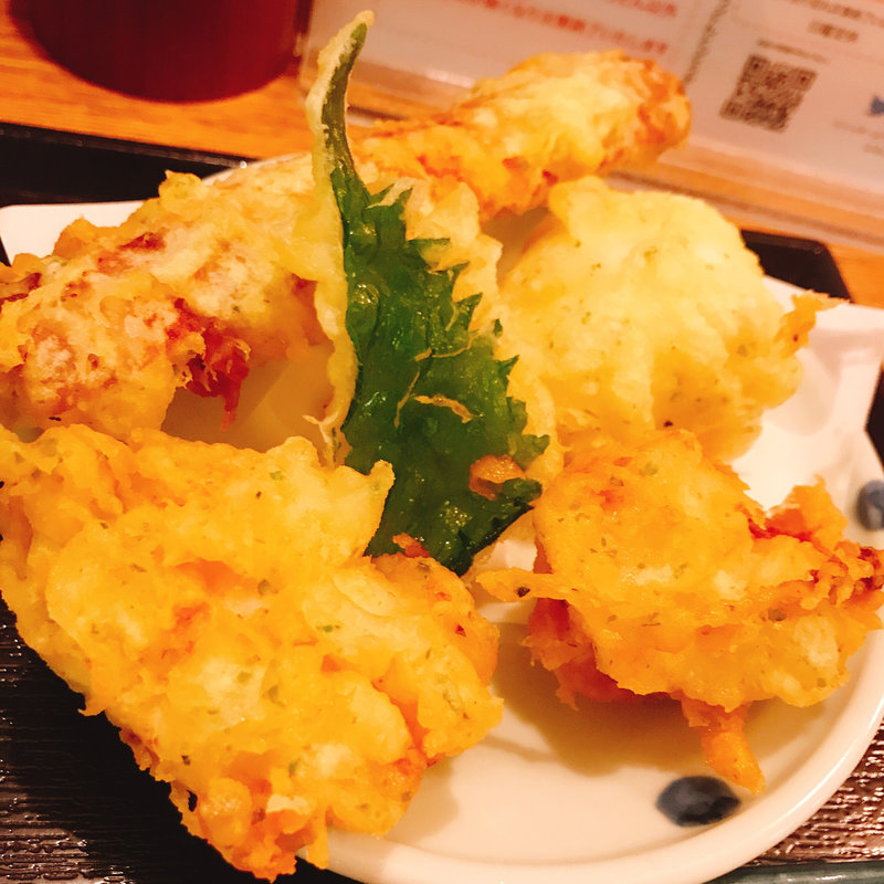 天麩羅讃岐盛り(麺ごころ にし平 （めんごころ にしべい）)