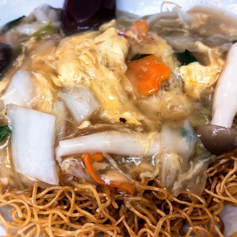 皿うどん(豚珍館 荒川店)