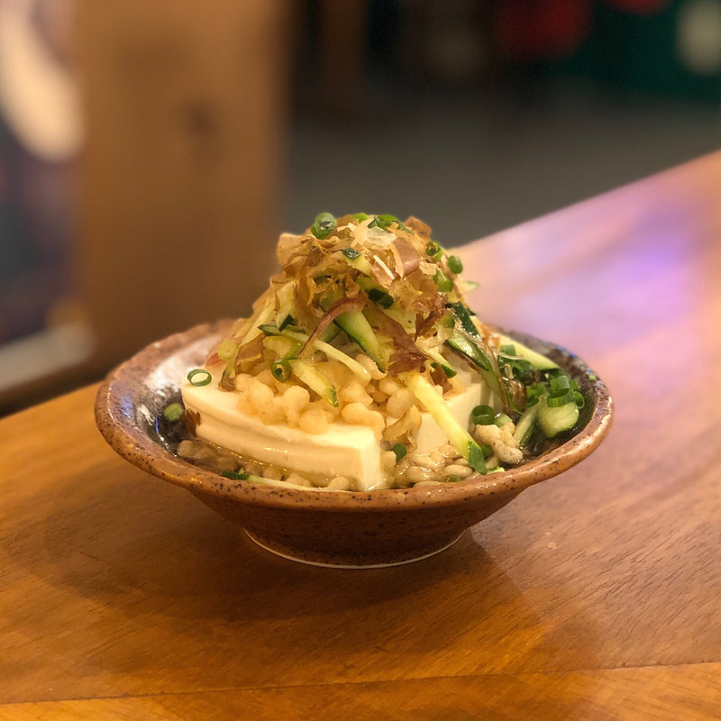 たぬきやっこ(円頓寺屋台 でりしゃすオアシス)