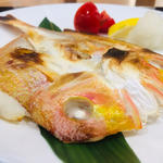 桜島灰干し鯛炙り焼き定食(せいせん )