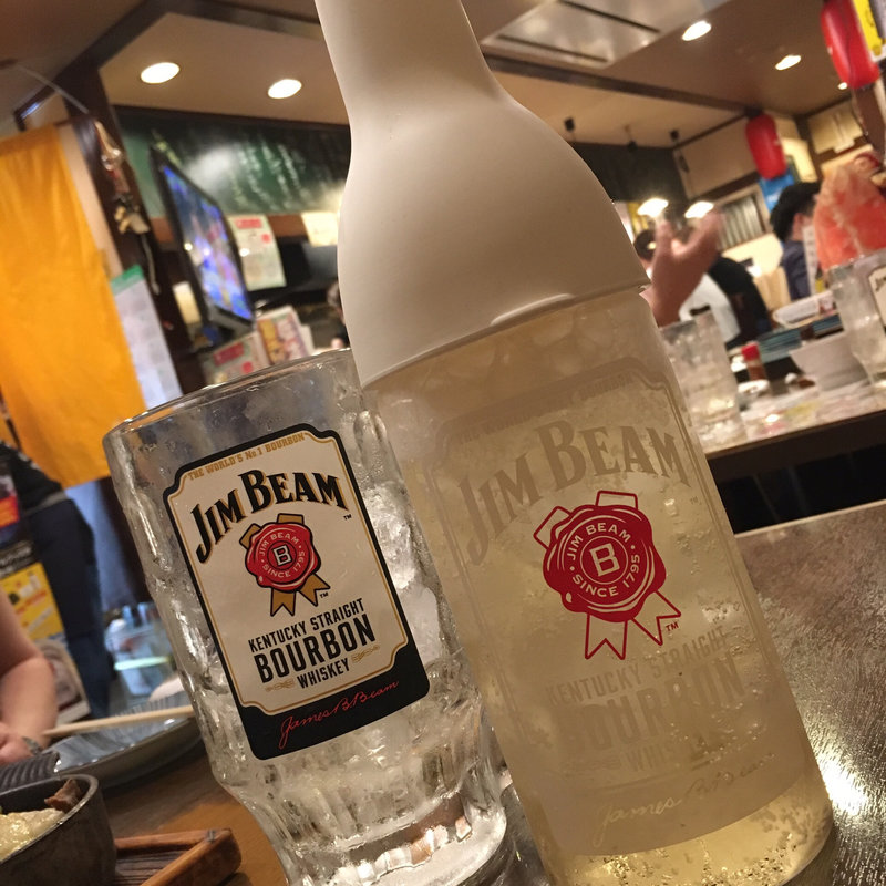 おかわりビーム(もつ処 やまり)