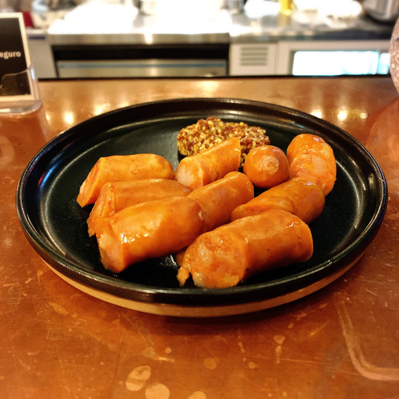 辛いチョリソー(Standing Wine Bar Q)
