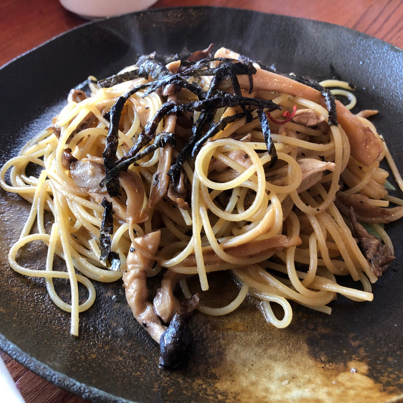 和風スパゲティと手巻き寿司セット(すしとパスタ いとう家 )