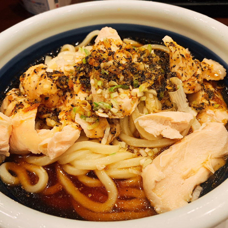 ネギダレぶっかけ特(丸亀製麺川崎ソリッドスクエア - 閉店)