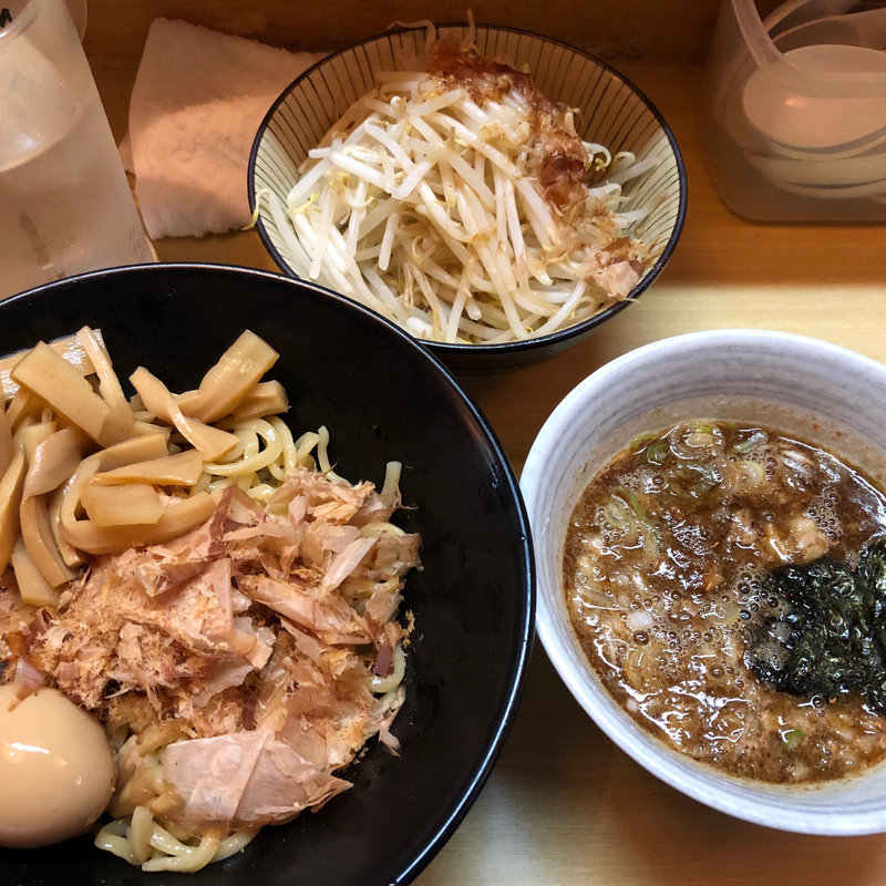 濃厚魚介つけ麺(笑福○わ)