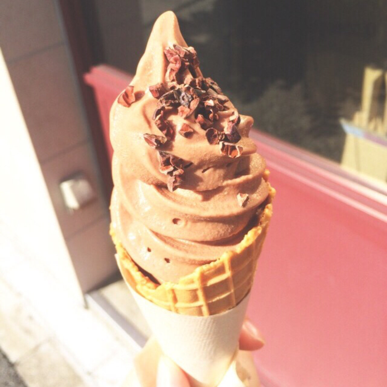 フレーバーズ　逆さソフトクリーム　チョコレート フレーバーズ 逆さソフトクリーム チョコレート フィギュア