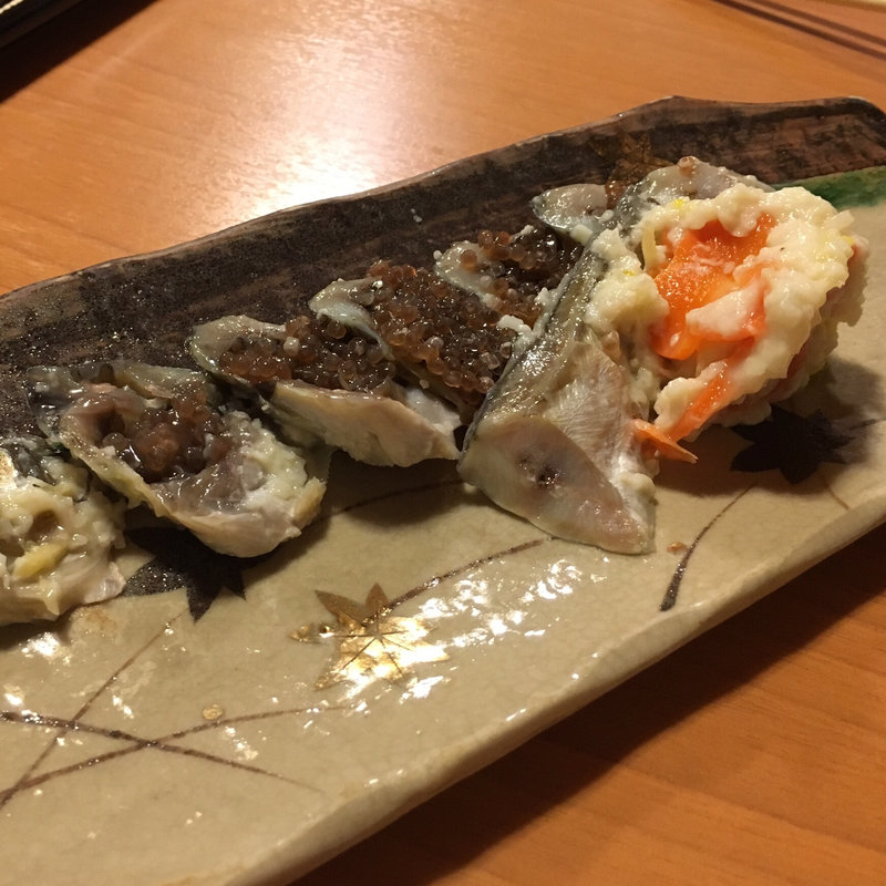 自家製ハタハタ一盛ずし（ブリコ入り）(お多福 本店 （おたふく）)