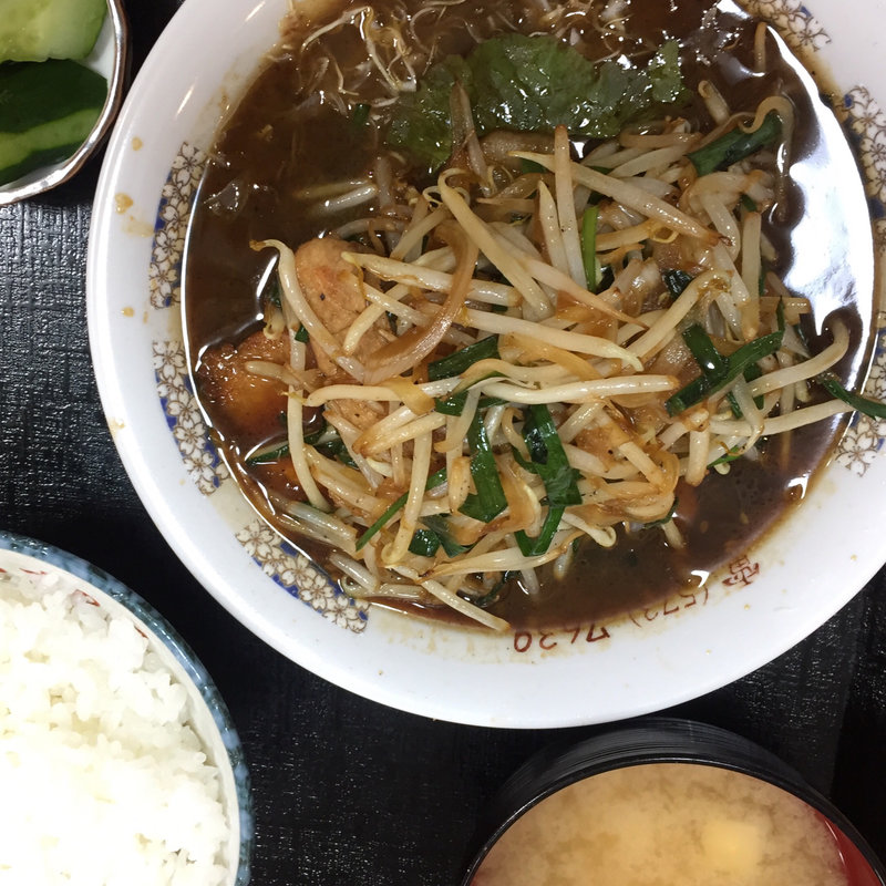 焼肉定食(お食事処 なすの屋)
