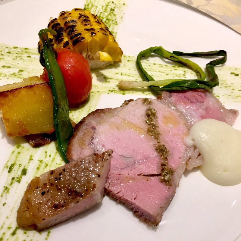 お昼のコース メイン(ステファノ エ トモコ)