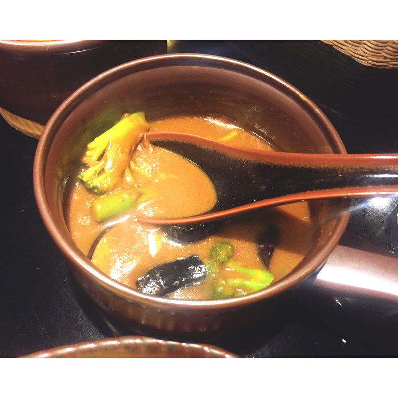 野菜カレー(ビストロ喜楽亭)