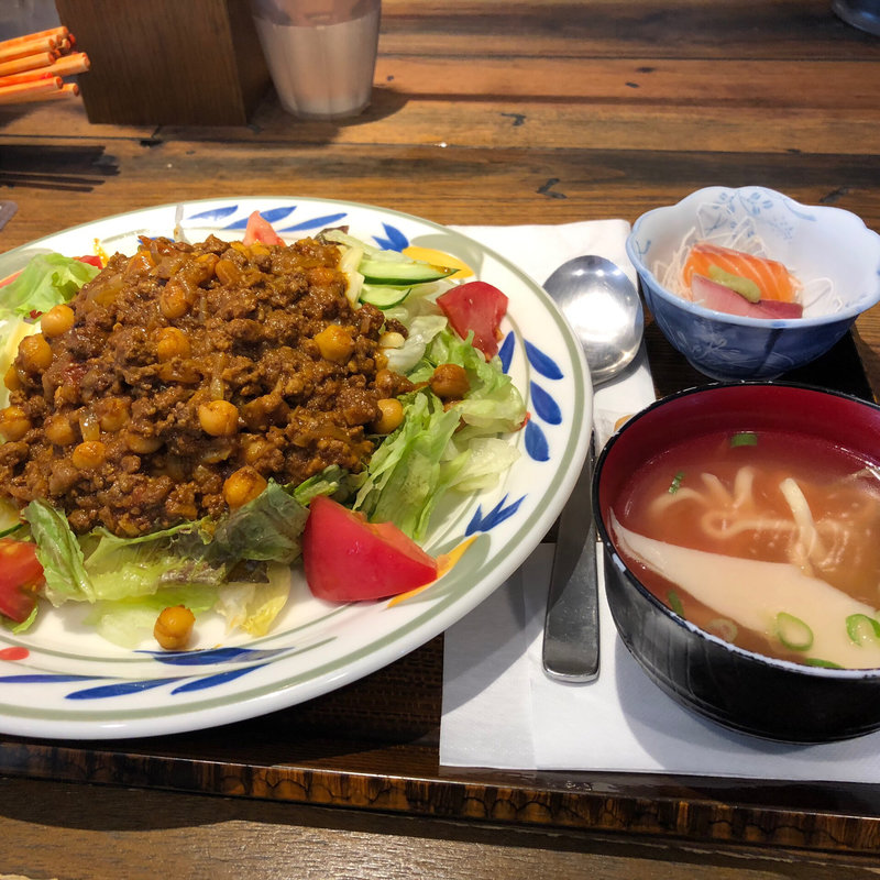 タコライスセット(沖縄料理　なんくるないさ 錦糸町店 )