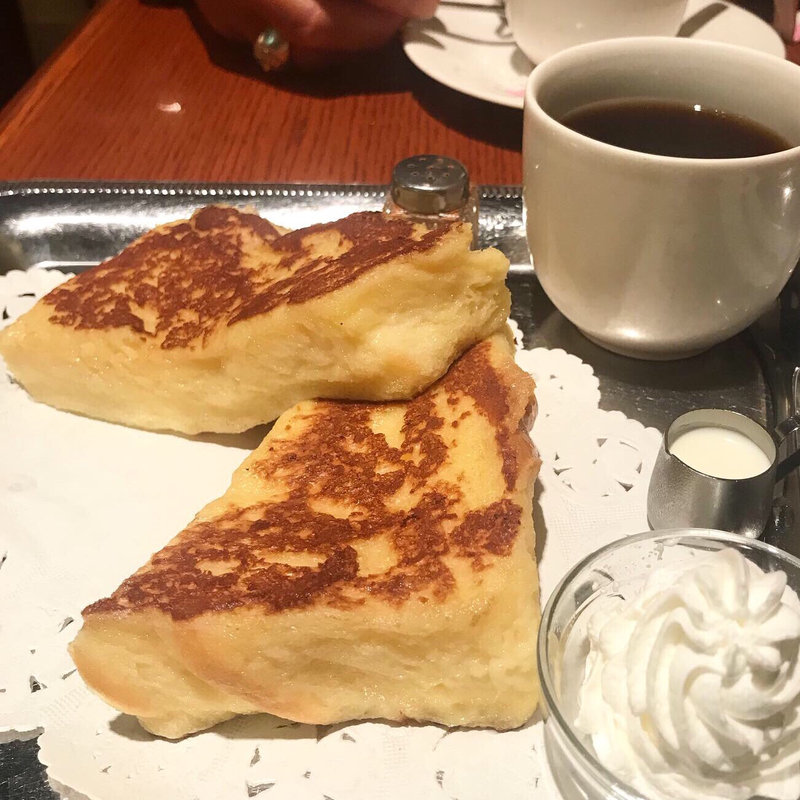 フレンチトーストセット(CAFE AALIYA)