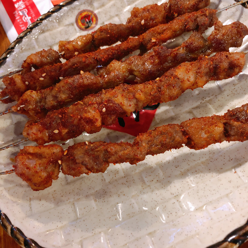 羊串(中国茶房８心斎橋店（2022年5月31日 閉業）)