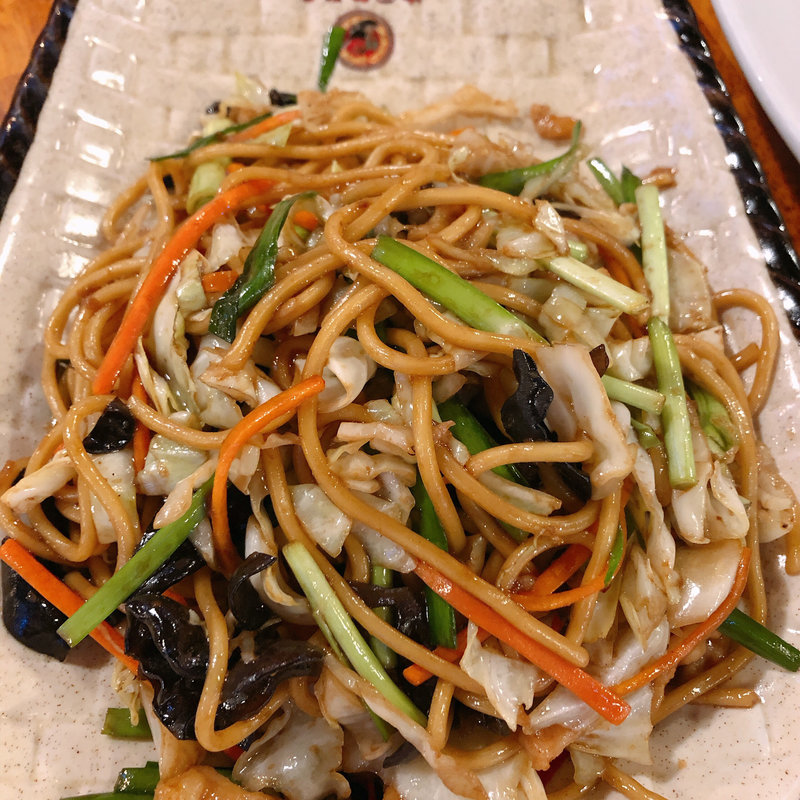 焼きそば(中国茶房８心斎橋店（2022年5月31日 閉業）)