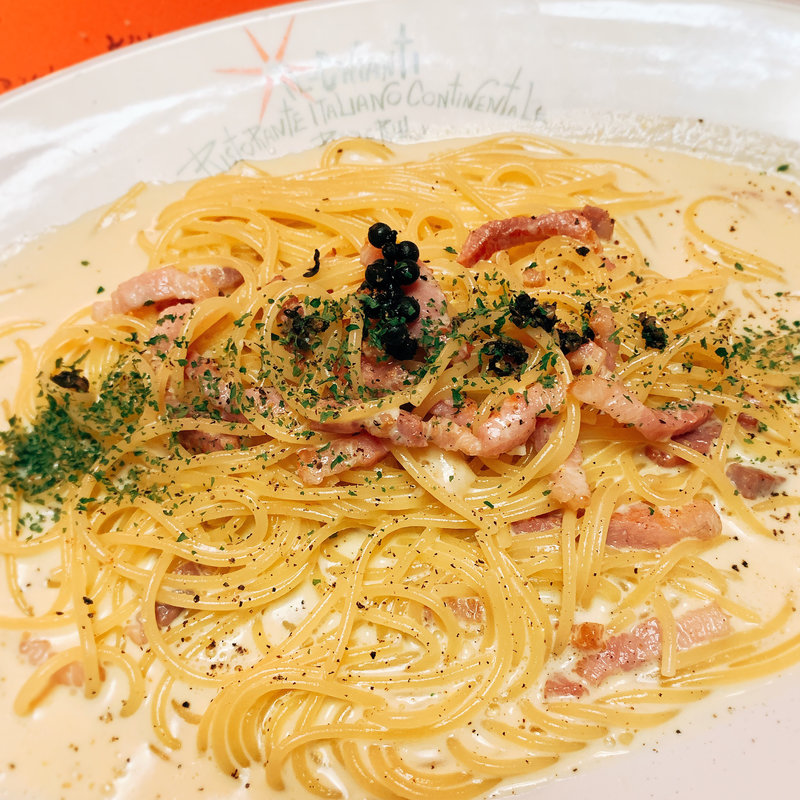 カルボナーラ Lサイズ(イルキャンティ 博多)