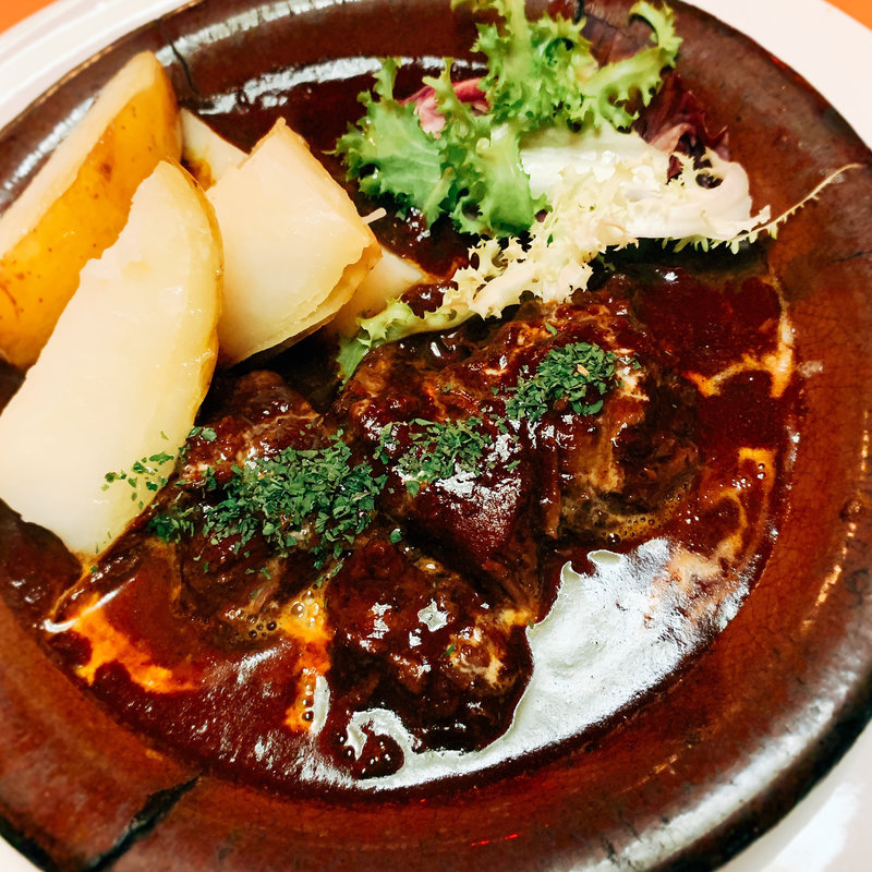 田舎風牛ホホ肉のビーフシチュー(イルキャンティ 博多)