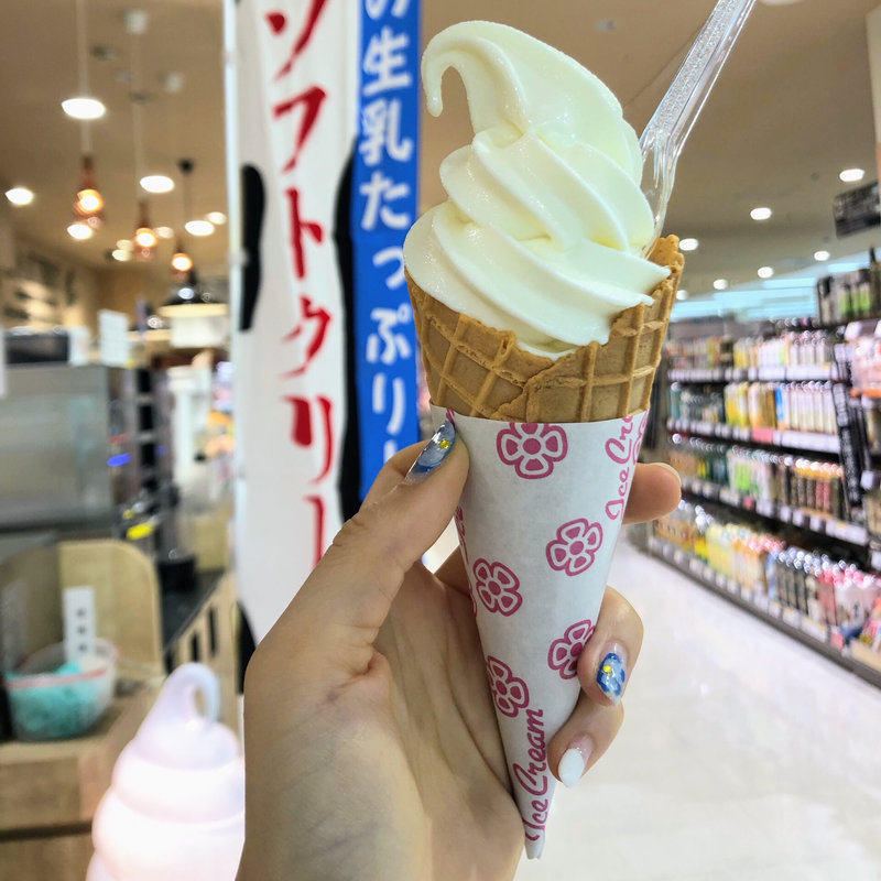 北海道岩瀬牧場ソフトクリーム(イトーヨーカドー 上尾駅前店)