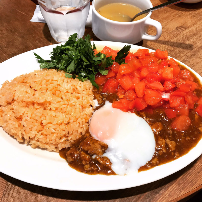 ひき肉ライス トマティーナ(ひき肉少年 )
