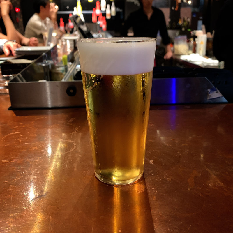 生ビール(Standing Wine Bar Q)