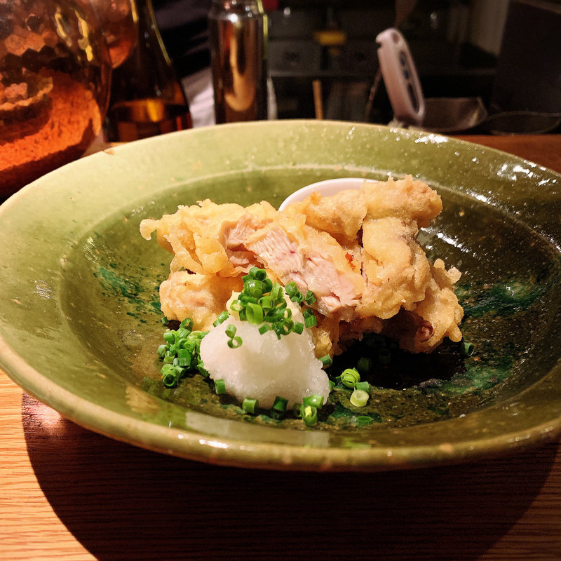 鶏天 土佐酢かけ(高太郎 （こうたろう）)