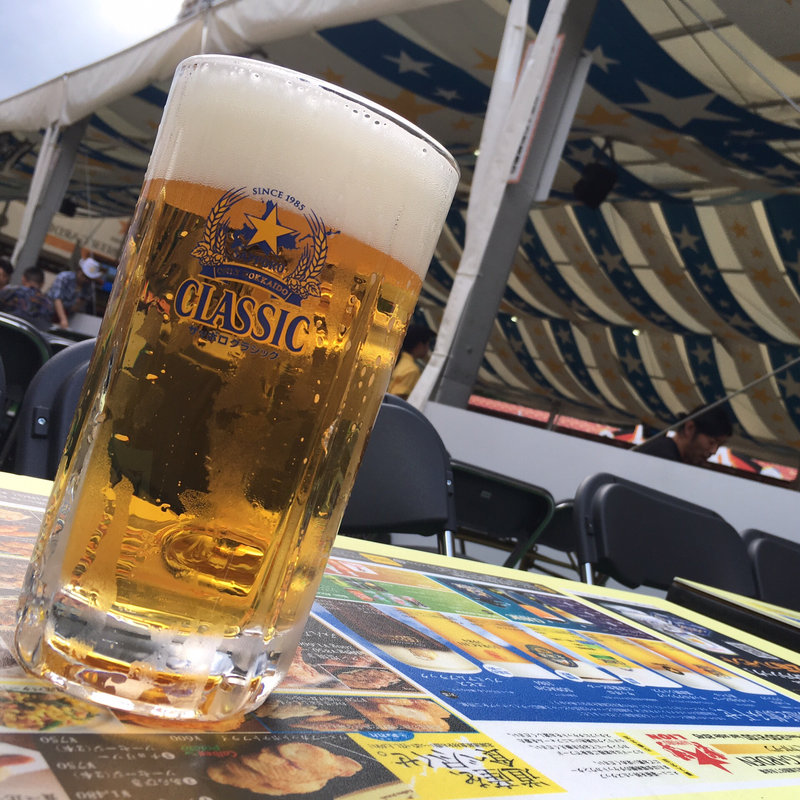 サッポロクラシック大ジョッキ(THEサッポロビアガーデン)